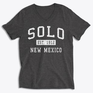 Solo New Mexico Classic Established Soft Lightweight V-Neck