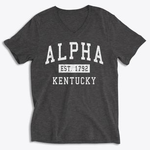 Alpha Kentucky Classic Established Soft Lightweight V-Neck