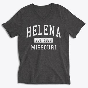 Helena Missouri Classic Established Soft Lightweight V-Neck