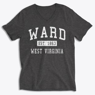 Ward West Virginia Classic Established Soft Lightweight V-Neck