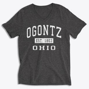 Ogontz Ohio Classic Established Soft Lightweight V-Neck