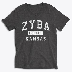 Zyba Kansas Classic Established Soft Lightweight V-Neck