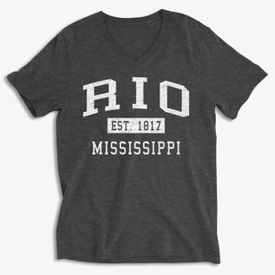 Rio Mississippi Classic Established Soft Lightweight V-Neck