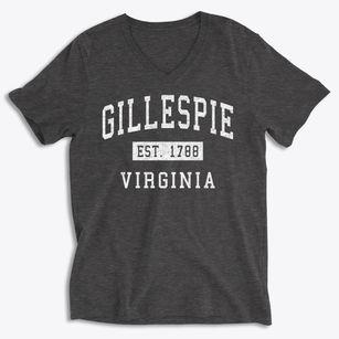Gillespie Virginia Classic Established Soft Lightweight V-Neck