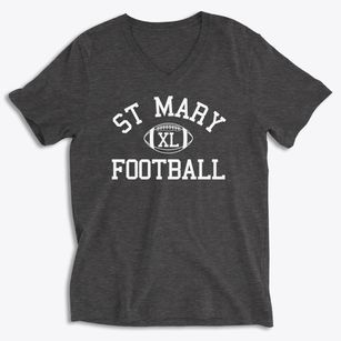 St Mary Parish Classic Football Soft Lightweight V-Neck