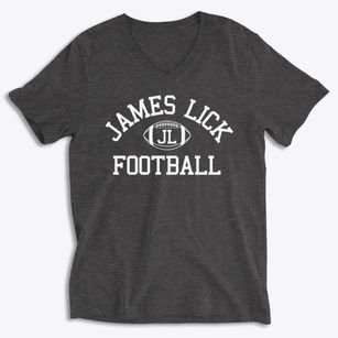 James Lick High School Classic Football Soft Lightweight V-Neck