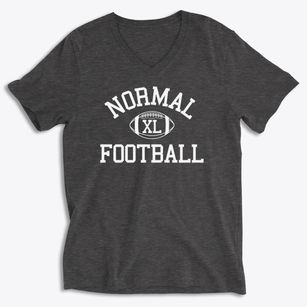 Normal Community High School Classic Football Soft Lightweight V-Neck