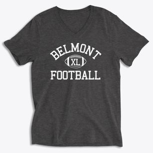 Belmont School Classic Football Soft Lightweight V-Neck