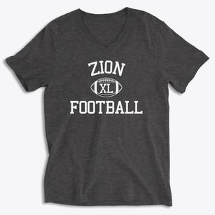 Zion Lutheran School Classic Football Soft Lightweight V-Neck
