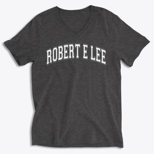 Robert E Lee Elementary School Varsity Arch Soft Lightweight V-Neck