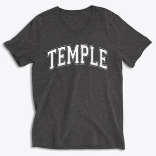Temple Christian Academy Varsity Arch Soft Lightweight V-Neck