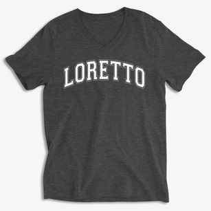 Loretto High School Varsity Arch Soft Lightweight V-Neck