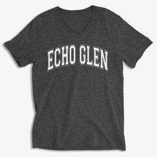Echo Glen School Varsity Arch Soft Lightweight V-Neck