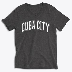Cuba City Elementary School Varsity Arch Soft Lightweight V-Neck