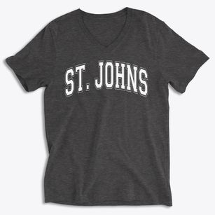 Saint Johns Lutheran School Varsity Arch Soft Lightweight V-Neck