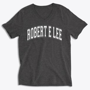 Robert E Lee Elementary School Varsity Arch Soft Lightweight V-Neck