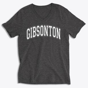 Gibsonton Elementary School Varsity Arch Soft Lightweight V-Neck