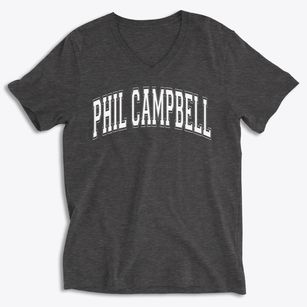 Phil Campbell Elementary School Varsity Arch Soft Lightweight V-Neck