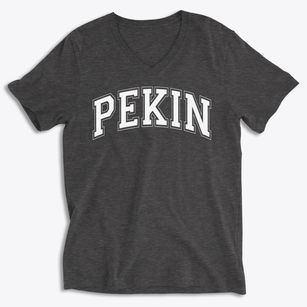 Pekin Elementary School Varsity Arch Soft Lightweight V-Neck