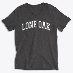 Lone Oak Elementary School Varsity Arch Soft Lightweight V-Neck