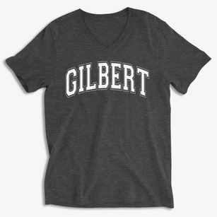 Gilbert Christian Varsity Arch Soft Lightweight V-Neck