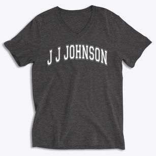 J J Johnson Elementary School Varsity Arch Soft Lightweight V-Neck