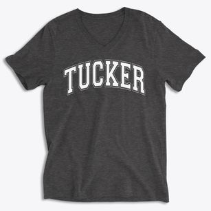 Tucker Memorial Elementary School Varsity Arch Soft Lightweight V-Neck