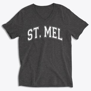 Saint Mel Independent Day School Varsity Arch Soft Lightweight V-Neck