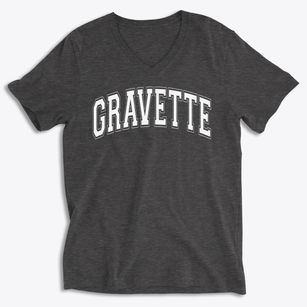 Gravette High School Varsity Arch Soft Lightweight V-Neck