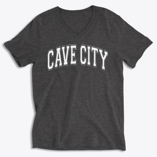 Cave City High School Varsity Arch Soft Lightweight V-Neck