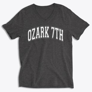 Ozark 7th Grade School Varsity Arch Soft Lightweight V-Neck