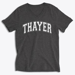 Thayer High School Varsity Arch Soft Lightweight V-Neck