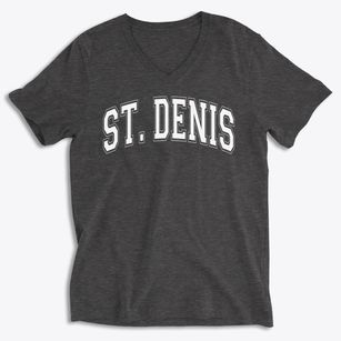 Saint Denis School Varsity Arch Soft Lightweight V-Neck