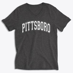 Pittsboro Elementary School Varsity Arch Soft Lightweight V-Neck