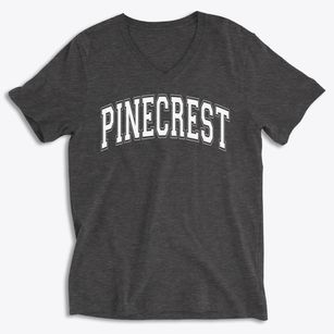 Pinecrest High School Varsity Arch Soft Lightweight V-Neck