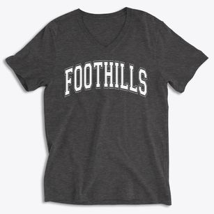Foothills High School Varsity Arch Soft Lightweight V-Neck