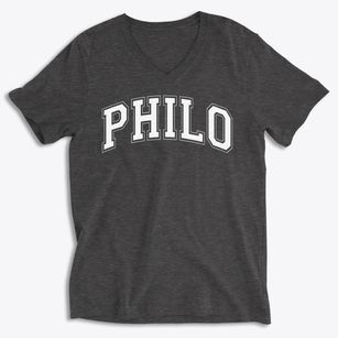Philo School Of Discovery & Exploration Varsity Arch Soft Lightweight V-Neck