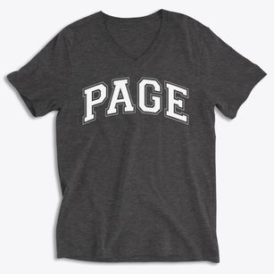 Page High School Varsity Arch Soft Lightweight V-Neck
