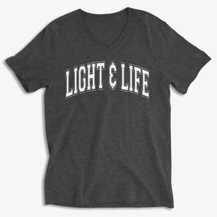 Light & Life Christian School Varsity Arch Soft Lightweight V-Neck