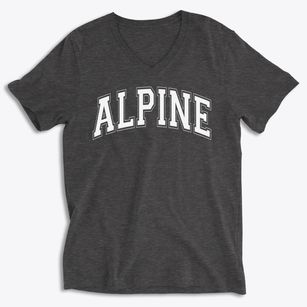 Alpine Elementary School Varsity Arch Soft Lightweight V-Neck