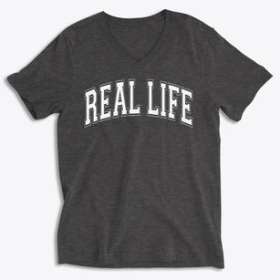 Real Life Christian Academy Varsity Arch Soft Lightweight V-Neck