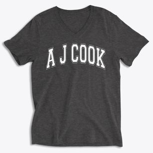 A J Cook Elementary School Varsity Arch Soft Lightweight V-Neck