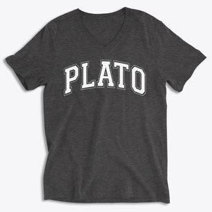 Plato Elementary School Varsity Arch Soft Lightweight V-Neck