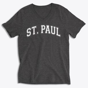 Saint Paul School Varsity Arch Soft Lightweight V-Neck