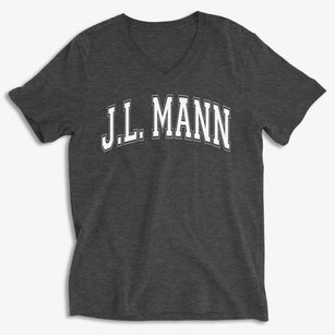 J.l. Mann High School Varsity Arch Soft Lightweight V-Neck