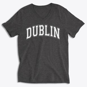 Dublin Intermediate School Varsity Arch Soft Lightweight V-Neck