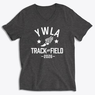Young Women's Leadership Academy Track and Field Soft Lightweight V-Neck