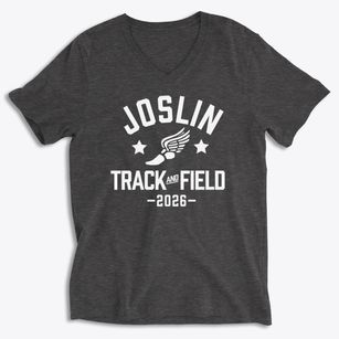 Joslin Elementary School Track and Field Soft Lightweight V-Neck