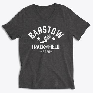 Barstow Memorial School Track and Field Soft Lightweight V-Neck