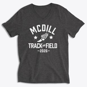 Mcdill Elementary School Track and Field Soft Lightweight V-Neck